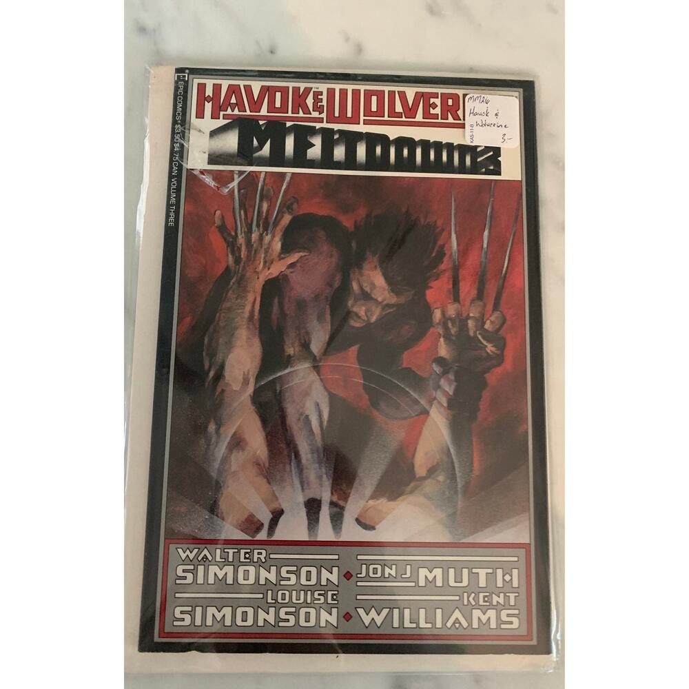 "Havok & Wolverine: Meltdowns" Comic Book